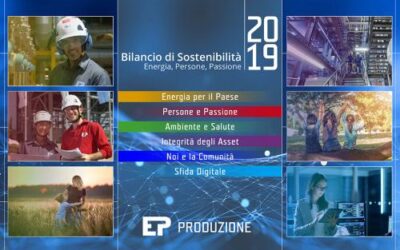 EP Produzione: pubblicato il bilancio di sostenibilità 2019 “Energia, Persone, Passione”
