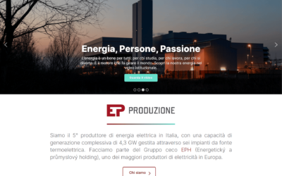 EP Produzione: online il nuovo sito web istituzionale sviluppato da Akinda Italia